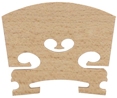perfk 1 x Steg für 1/2 Violine Geigensteg Violinensteg Brücke Bridge Holz - 3/4