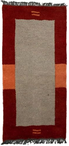 Morgenland Nepal Teppich - 140 x 70 cm - Grau