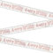 Rose Gold Happy Birthday Glitz Foil Banner - Perfect for Chic & Memorable Parties - 1 Pc