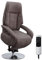 Cavadore TV-Sessel Edinburgh / Fernsehsessel mit Aufstehhilfe & elektrisch verstellbarer Relaxfunktion / 2 E-Motoren / 74 x 114 x 77 / Lederoptik: grau