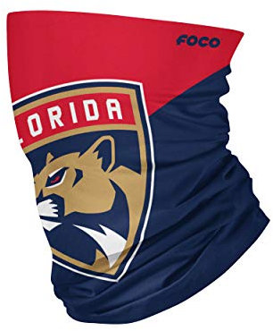 FOCO Florida Panthers NHL Gamaschenschal mit großem Logo, Größe L