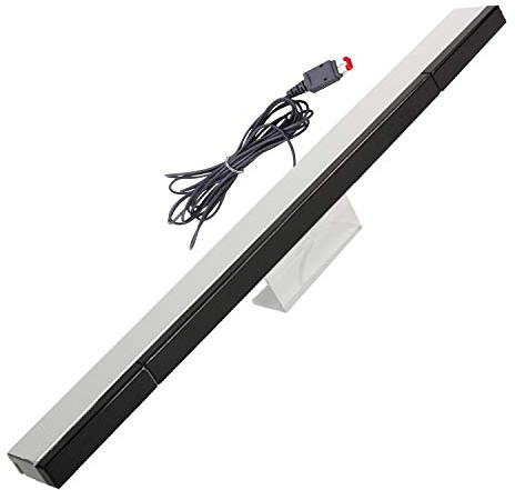 Sensor Bar for Wii, Replacement Wired Infrared Ray Sensor Bar for Nintendo Wii and Wii U Console