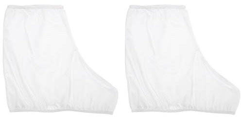 BESPORTBLE 1 Paar Rollschuh-Set Schuhüberzieher Mehrweg Eislaufschuhe Damen Rollschuhe Damen Eiskunstlauf Kleider Mädchen Überzieher Schuhe Rollschuhe Mädchen Kind Samt Weiß Sport Klinge