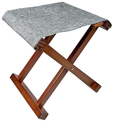 Bo-Camp Klapphocker Brentford Retro Campinghocker Falthocker Hocker Holz 100 kg