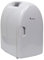 Cristal MNBX6 Compact Mini Cooler Fridge 6 Litre, 8 Can Portable AC+DC Power For Bedrooms, Cars, Offices; Skincare, Makeup, Cosmetics, Food (White)