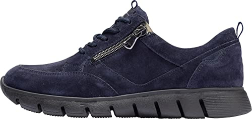 Lugina Namika - Blau Veloursleder 39 EU