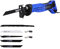 Scie sabre 900 W Home and Garden - Scie récipro 0-2800 tr/min - Longueur de course : 28 mm - 5 lames de scie - 2 balais de charbon - Changement de lame sans outil - Pour bois, métal