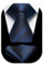 Enlision Herren Blau Krawatte Streifen Krawatte mit Einstecktuch Set Einfarbig Krawatten für Herren Hochzeit Formelle Geschäfte,Dunkelblau