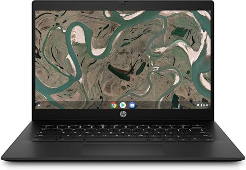 HP Chromebook 14 G7 4L1H6EA, Intel Celeron N4500, 35,6 cm (14) Full HD, 8 GB LPDDR4x-SDRAM, 128 GB eMMC Wi-Fi 6 (802.11ax), ChromeOS, Nero