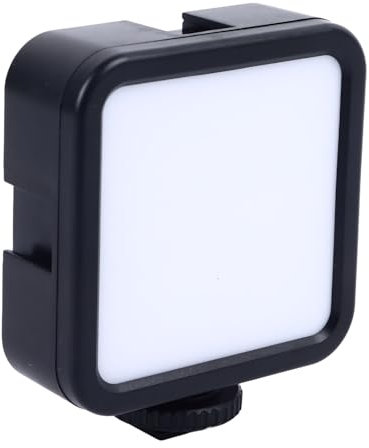 Fill Light, LED Video Light On Camera Light RGB Ambient Lighting Effects, 3000-9000K, CRI 95, Portable Photography Photo Lighting Panel for YouTube DSLR Camcorder