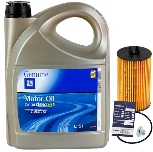 Ölfilter 5W30 Öl passend für ADAM Astra G H J Corsa C D B C