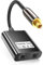Toslink Splitter 1 in 2 Out Optischer Splitter Digital Audio Optisches, Optisches Kabel Kabel Verteiler Optical Audio SPDIF Splitter Digitaler Audio Optischer Splitter Adapter für TV DVD Soundbar