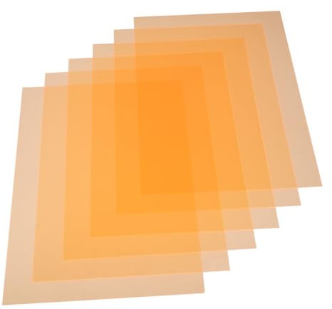 SWOOMEY 6stücke Farbfilter Folien Transparente Lichtdiffusoren Für Foto Video Theater Und Kunstprojekte Hochwertige Lichtdurchlässige Gels Für Kreative Anwendungen