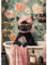 QENSPE Schwarze Katze Diamond Painting Set für Erwachsene, 5D Diamond Painting Badezimmer Diamond Art mit Werkzeugen, Kristall Diamant Kunst DIY Handwerk für Haus Zimmer Wand Dekor 30x40cm