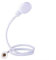 4m/13.12ft Portable Shower Tap Attachment for Bath Spray Sink Rubber Handheld Shower Head for Bath Taps with an Adjustable Stainless Steelworm Gear Hose Clamps