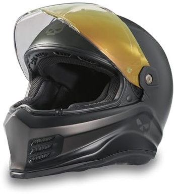 H-D Division X15 Full Face Skull Graphic Integral Motorrad Helm