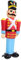 Soldat Casse-Noisette Gonflable de Noël Décoration Festive en PVC pour fêtes de et Affichage extérieur pour Les fêtes de Noël et la décoration de Jardin