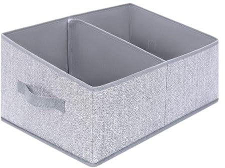 DimyFew Organizador de Armario Plegable con 2 Compartimentos para, edredones y sábanas.