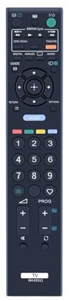 PCXDOLNJ Mando a Distancia RM-ED011 RM-ED049 RM-ED013 RM-ED009 for televisores Sony Bravia KDL-42EX440 32EX340 40BX450 ED011W 892 ED012 19L/26E4000(RM-ED011)