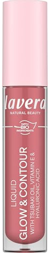 lavera Liquid Glow & Contour Liquid Blush 02 | vegane Naturkosmetik, cremiges Blush, Tsubaki Öl & Hyaluronsäure, aufbaubare Intensität, natürliches Finish, ohne Silikone