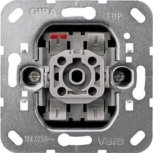 Gira Wipptaster 015200 + Meldekontakt Einsatz, 250 V, n.a