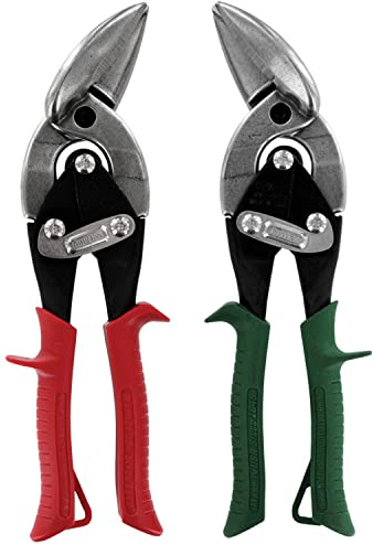 Midwest Werkzeug und Besteck mw-p6510 C Snips Geschmiedete Klinge versetzt Aviation Blechschere Set, 2-teilig