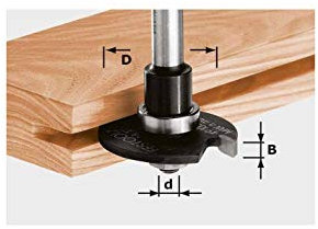 Festool Fresa a disco per scanalature HW D40x3,5