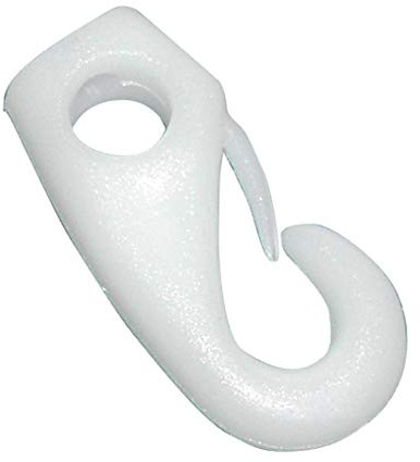 10 pezzi ganci in plastica per 4 mm gomma Guinzaglio