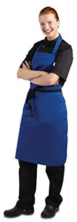 Whites Chefs Apparel Apron Polycotton Royal Blue Kitchen Catering Restaurant