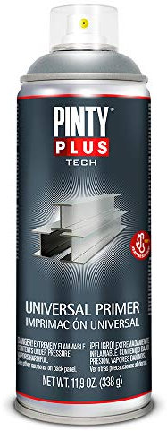 PINTYPLUS TECH 297 Spray Imprimacion 520cc Universal Gris I113, Non Concerné, Estándar