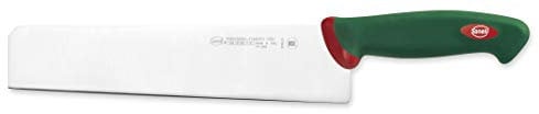 Sanelli Premana Professional Coltello Pasta, Acciaio Inossidabile, Verde/Rosso