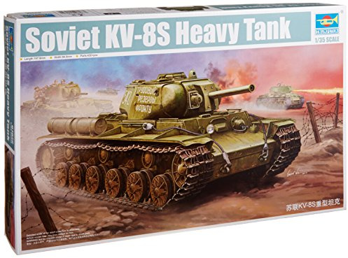 Trumpeter 1:35 - KV-8S Soviet Heavy Tank