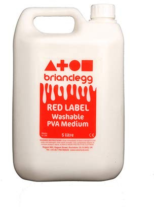 Brian Clegg PVA Glue Red Label 5 Litre