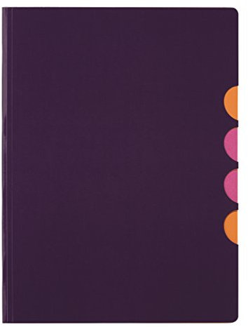 Pagna 41805-12 Ordnungsmappe 5 Fächer Style Up, lila