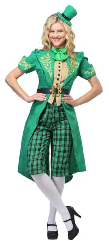 Charming Leprechaun Fancy Dress Costume for Women
