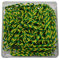 ALCO-Albert 2256-17 - Briefklammern ZEBRA 26 mm, Dose à 100 Stück, gelb/grün