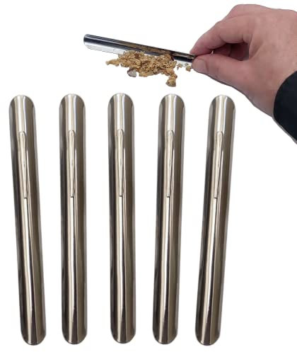 Stratus (5) Premium Stainless Steel Table Crumber for Restaurant Servers. Fine Dining Table Crumb Sweeper for tablecloths & Table Linen.