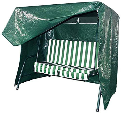 Heavy Duty Waterproof 3 Seater Swinging Seat Garden Hammock Cover with Zips