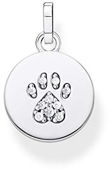 Thomas Sabo Damen-Anhänger-Katzenpfote 925 Sterlingsilber PE882-643-14