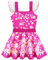 Lito Angels Mia and Me Kostüm Kleid für Kinder Mädchen Party Verkleidung, Größe Gr. 2-3 Jahre 98, Pink