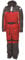 Kinetic Guardian Flotation Suit Schwimmanzug in Zwei Farben Größen S bis 3XL ISO 124026 Zertifiziert (Rot/Grau, M)