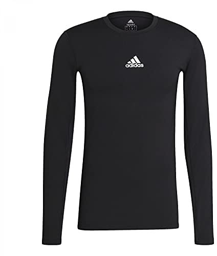 adidas Herren Techfit T Shirt, Schwarz, M EU