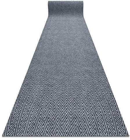 rugsx Türmatte Magnus 2954 rutschfest Innen & Außen Grau 100x120 cm