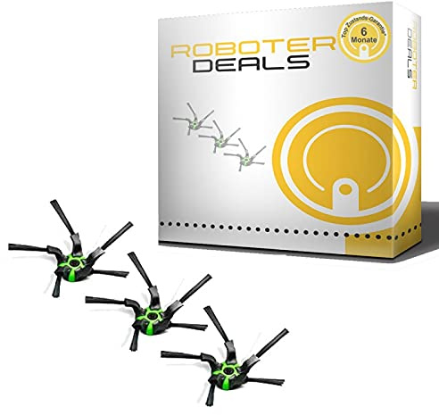 Seitenbürsten, Ersatzbürsten, Bürsten (3 Stück) für iRobot Roomba S9, S9+, S9 Plus
