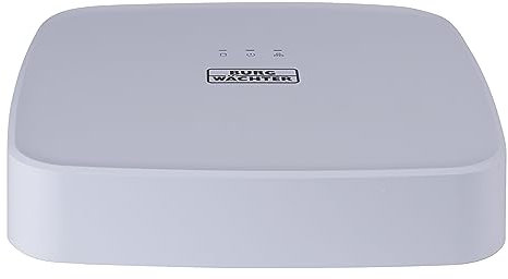 Burg-Wächter Netzwerk-Rekorder (ohne Festplatte), digital, drahtlos, HD-Qualität, mit der BURGcam Serie kompatibel, Fernzugriff via App, für Mac OS X und Windows, BURGcam REC 3511, Weiß