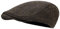 STARANCE Herren Schiebermütze Wolle Tweed Driving Cap Irish Newsboy Hat, Fischgräten-Kaffee, Einheitsgröße