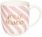 DRAEGER PARIS 1886 | Mug en Céramique Rose 320ml | Jolie Maman | Cadeau Famille, Fête des Mères, Anniversaire, Noël | Humour et Amour | Design Chic avec Inscription Or | Boîte Cadeau Offerte