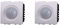 2 Pezzi Sensore Movimento PIR 2 Moduli, Compatibile Con Bticino Living Light (Bianco)