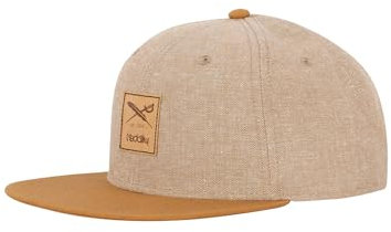 IRIEDAILY Flaxpray Snapback, Sand Melange, One Size