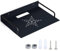 HOMURY Universal Wall Mount for Router, Router Shelf, Small Projector Wall Shelf, Aluminium Multi-Purpose Holder Wall Shelf, for TV Box, Router, Set Top Box, Mini PC, TV Accessories (Black)
